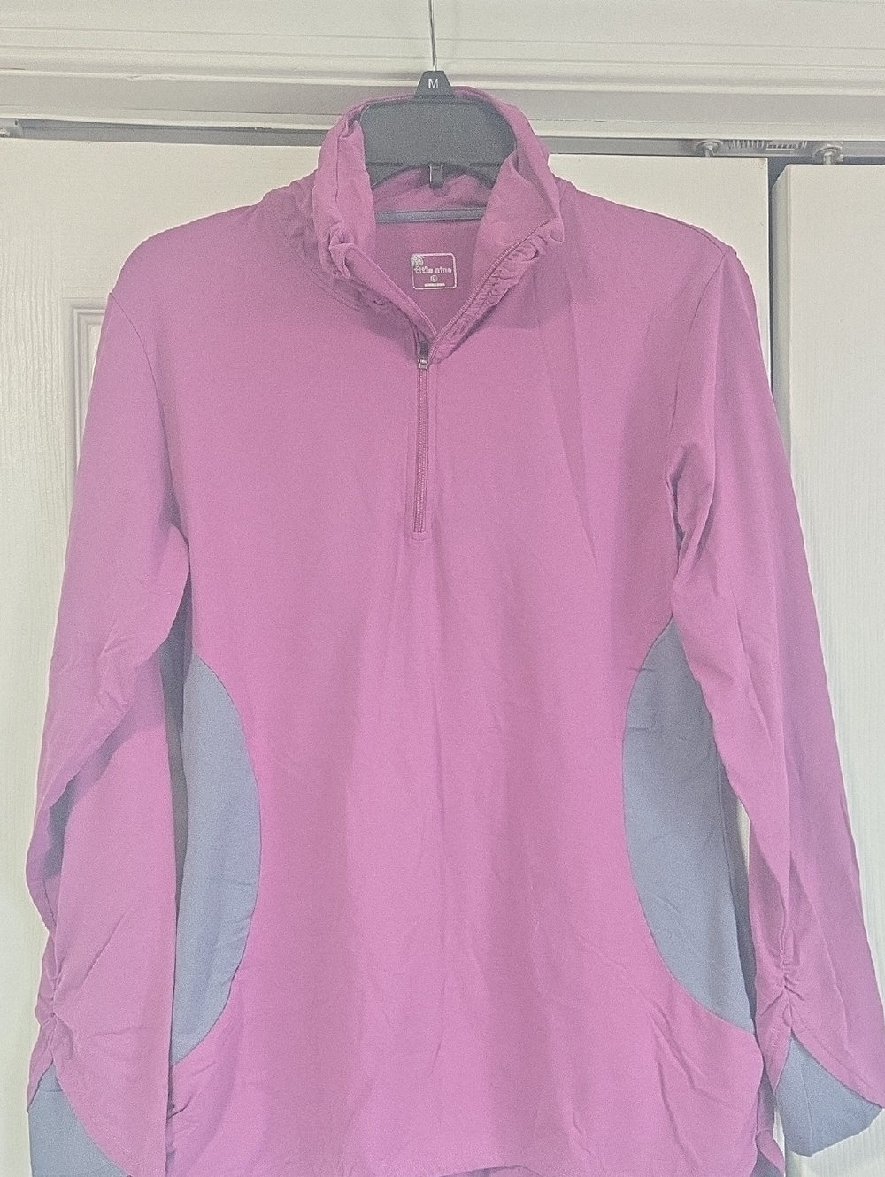 Title Nine Purple And Gray Pullover